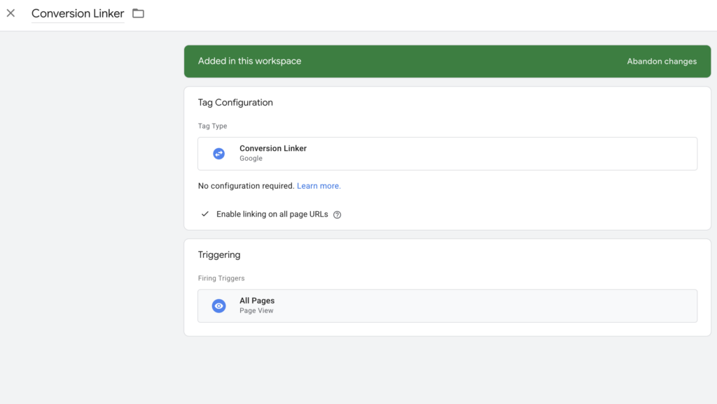 ecommerce conversion tracking not working