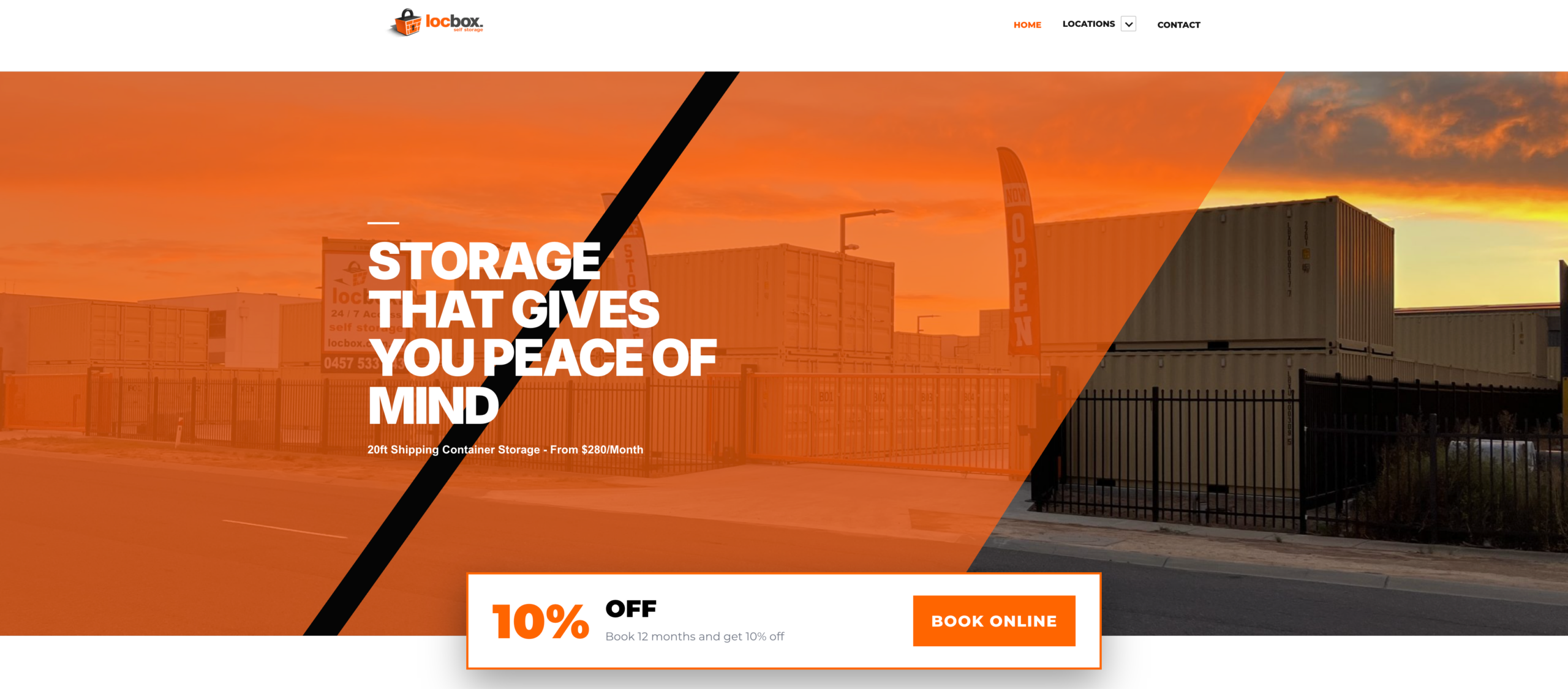 Website after redesign