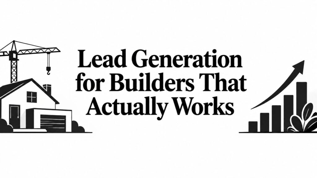 Lead Generation for Builders That Actually Works