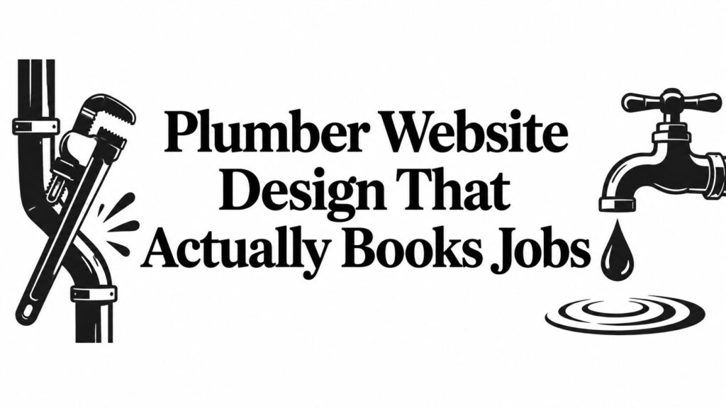 Plumber Website Design That Actually Books Jobs
