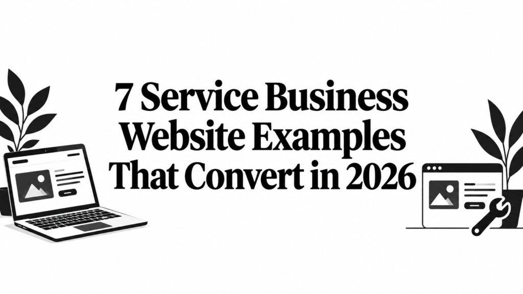 7 Service Business Website Examples That Convert in 2026